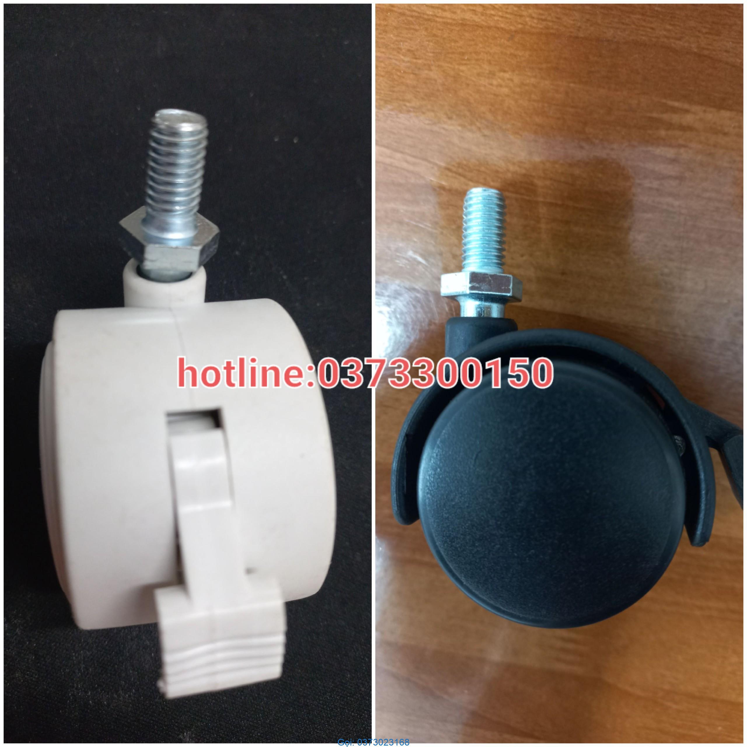 banh xe nhua phi 50 tyren co khoa cách mở bánh xe ghế xoay