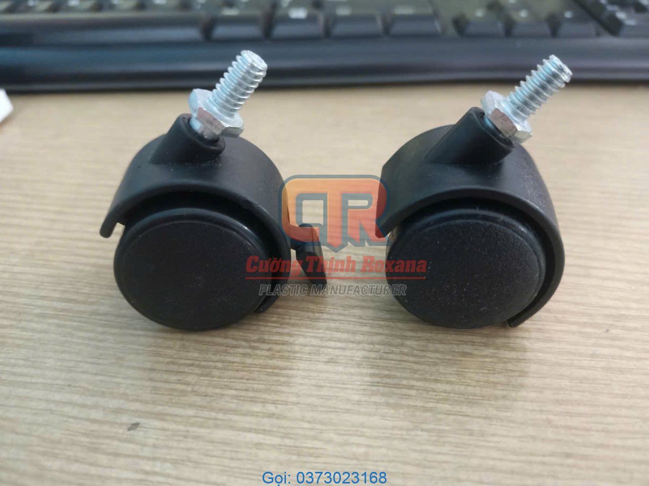 Bánh xe nhựa phi 30